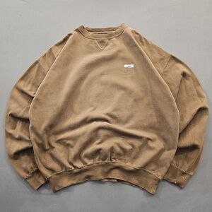 Vintage Chaps Ralph Lauren Embroidered Crewneck Sweatshirt - Faded Brown